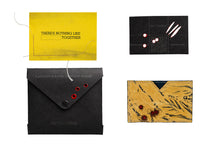 "RED & YELLOW HERO COLLAB" cardholder, type 2. LIMITED EDITION