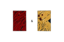 "RED & YELLOW HERO COLLAB" cardholder, type 2. LIMITED EDITION