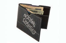 Slim wallet "NOTHING CHANGES?!" Collaboration with Tigran Avetisyan. Limited edition (only 200 PCS).